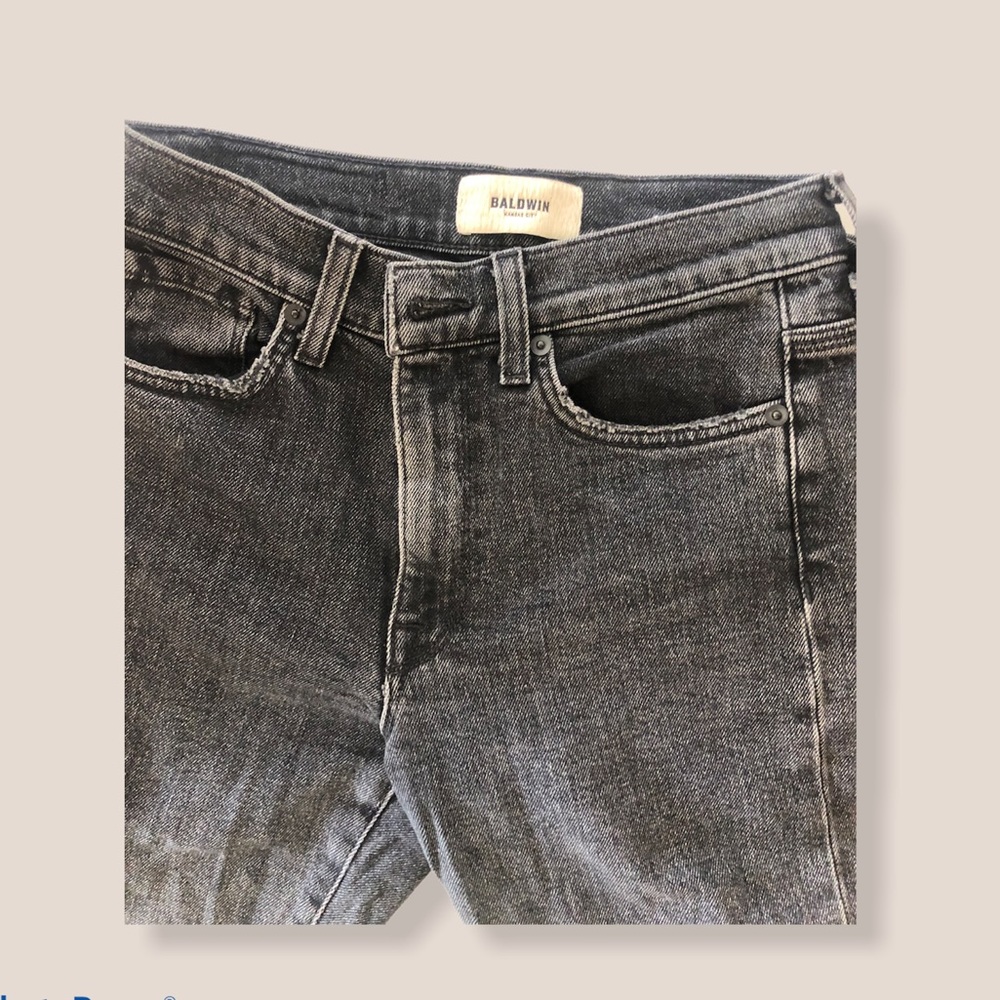 Baldwin Kansas Lola Crop High Rise Straight Jeans
